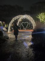 Winterwelt Büsum Weihnachtslichter am Rathaus Weihnachtsmarkt Büsum